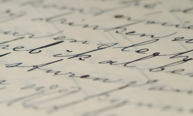 Workshop zum kreativen Schreiben in Olsberg Schnörkelige Schrift